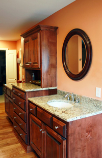 Remodeled Sink and Counter